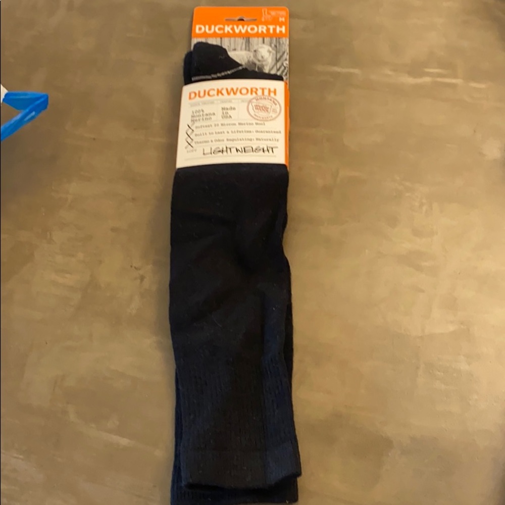 Duckworth wool lightweight ski socks
